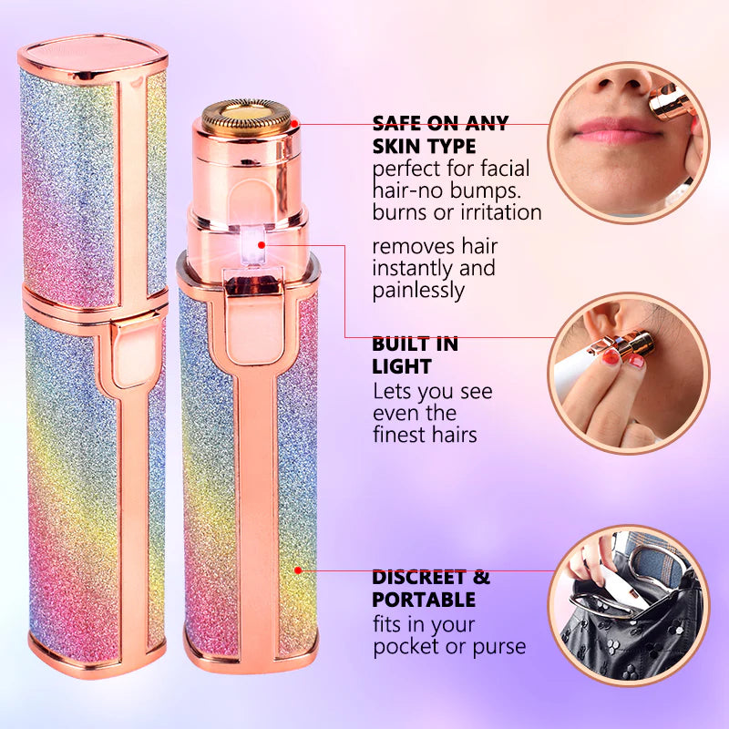 Electric Hair Remover Trimmer For Women Rechargeable 2 in 1