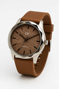 Xenlex Quartz Wristwatch Brown Leather Strap